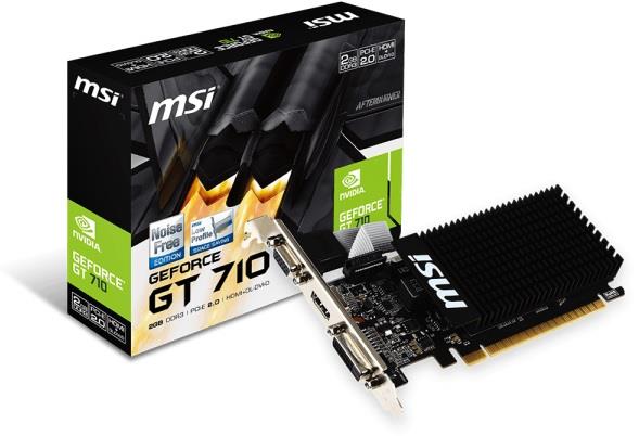 TECNO SHOP Scheda video MSI GeForce GT710 2 GB DDR3
